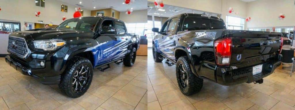 Introducing The Indianapolis Colts Toyota Tacoma Trd Sport Special Edition At O Brien Toyota