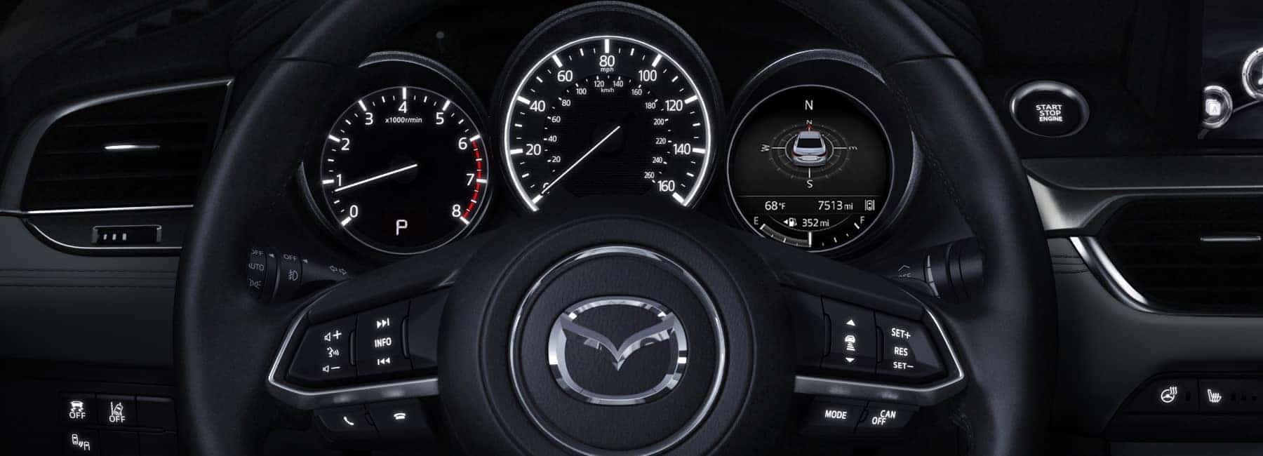 mazda cx 5 dashlights