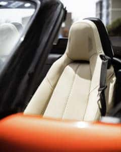 Mazda seat detail