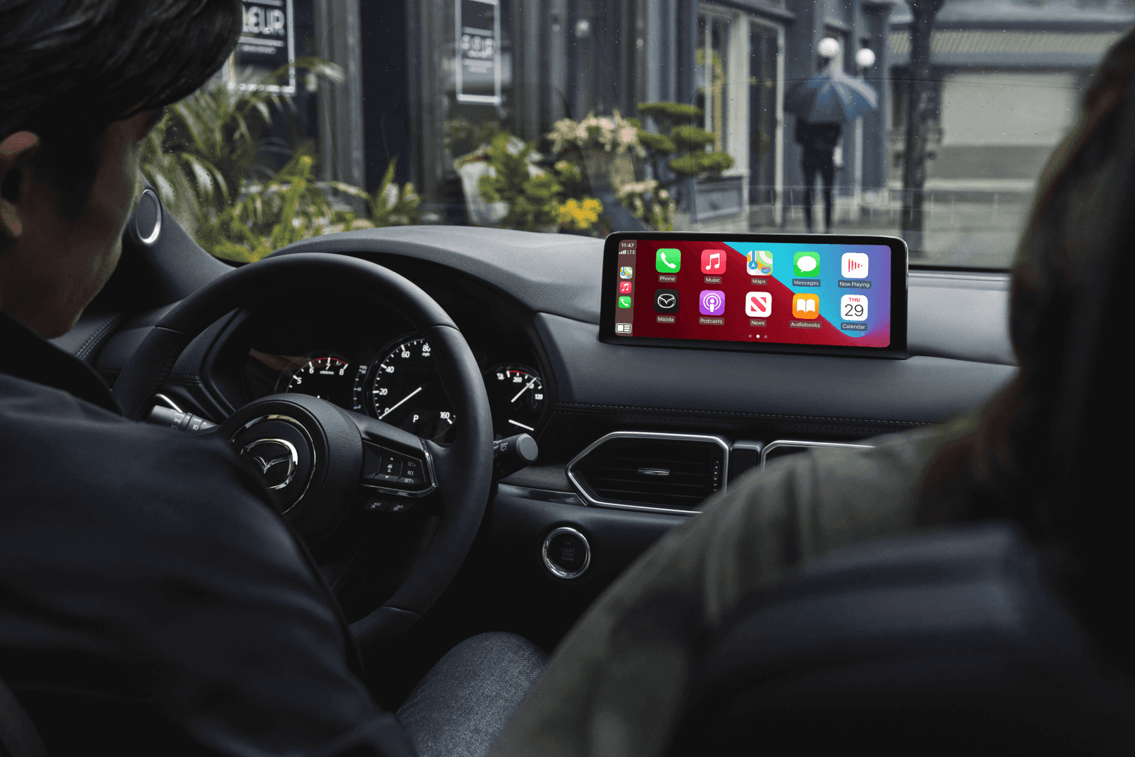 2021 Mazda CX-5 Interior Dashboard Tech Ocean Mazda