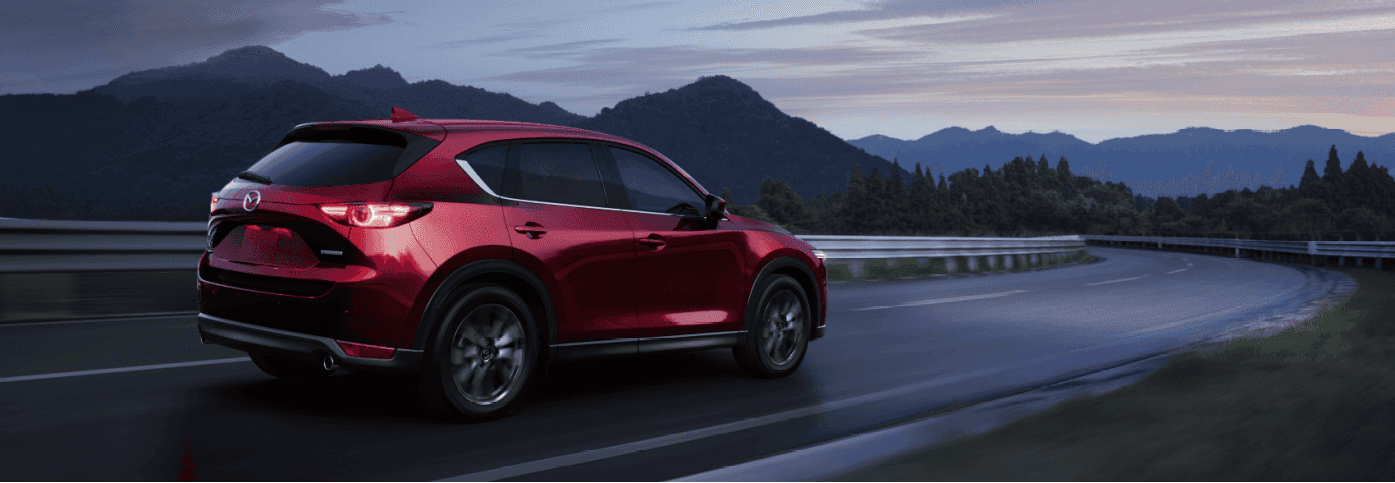 2021 Mazda CX-5 Red Highway Ocean Mazda