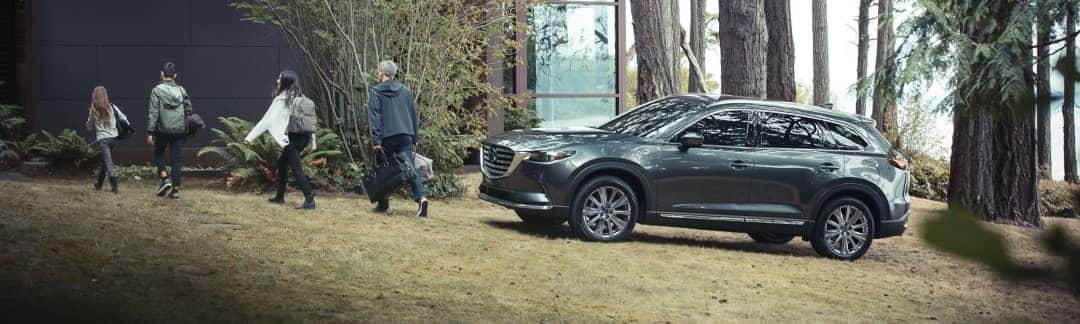 Mazda CX-9 with family