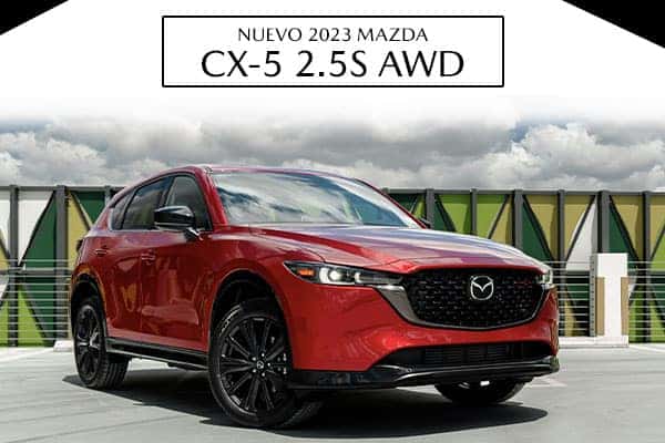 <center><strong>NUEVO 2023 MAZDA CX-5 2.5 S AWD</strong></center>