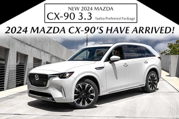 <center><strong>NEW 2024 MAZDA CX-90 3.3 Turbo Preferred Package</strong></center>