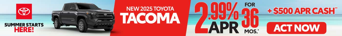 NEW 2025 TOYOTA TACOMA 