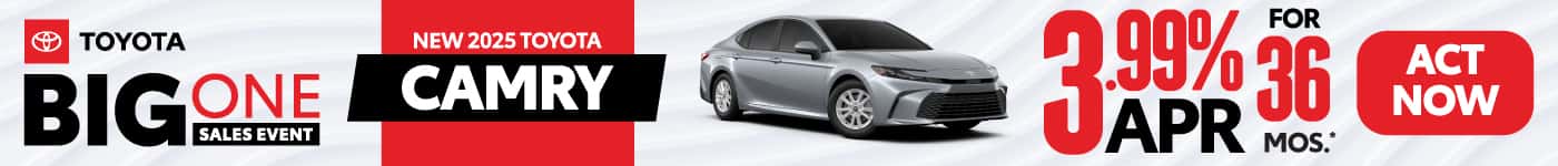 NEW 2025 TOYOTA CAMRY 