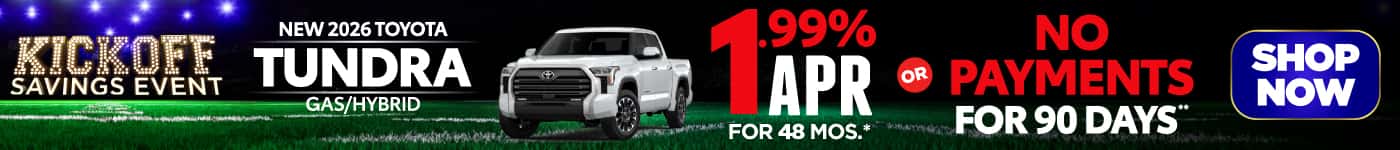New 2026 Toyota Tundra Gas/Hybrid 