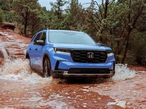 2025 Honda Pilot off-roading