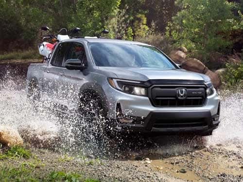 2024 Honda Ridgeline off-roading