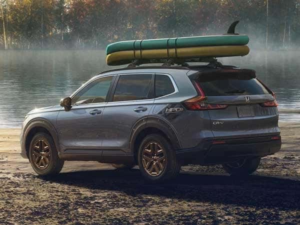 2025 Honda CR-V Hybrid with kayaks