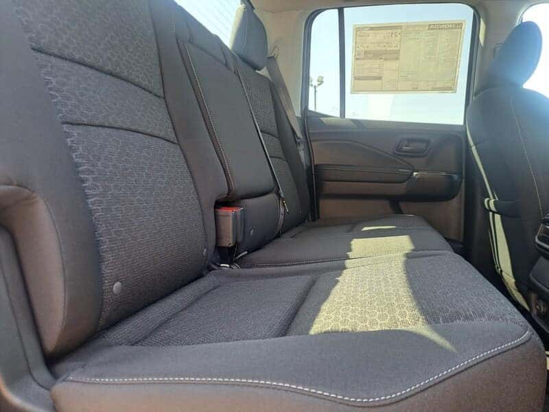 2025 Honda Ridgeline seats