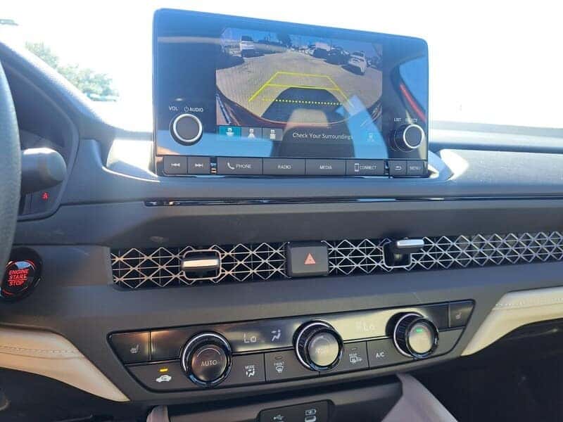 2025 Honda Accord digital display