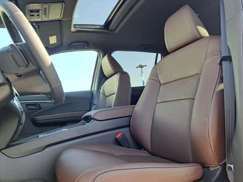 2025 Honda Passport front seats