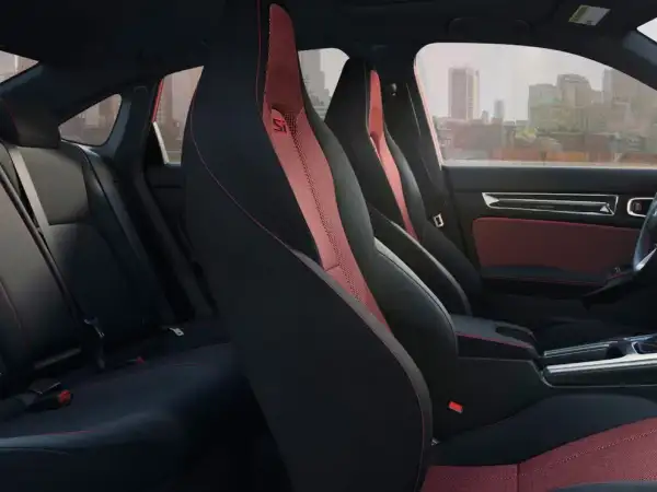 Honda Civic Si Front & Rear Seatings