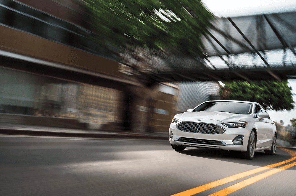 2020 Ford Fusion Driving - Sheridan Ford
