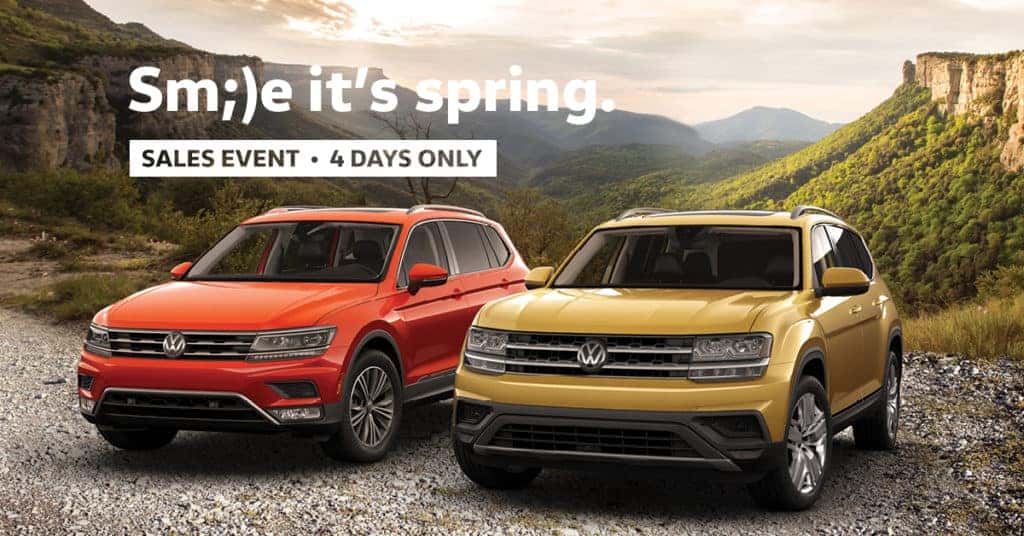 Sm;)le it's spring Sherwood Park Volkswagen