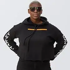 harley davidson cropped hoodie