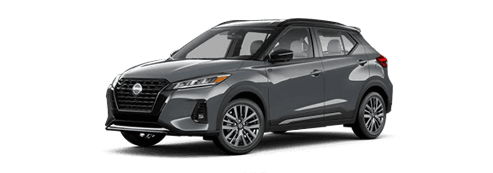 Boulder Gray Pearl / Super Black Nissan SUV