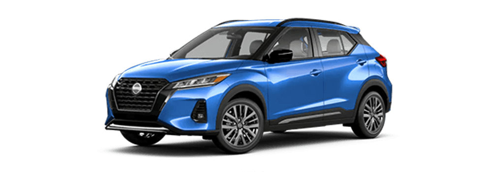 Electric Blue Nissan SUV