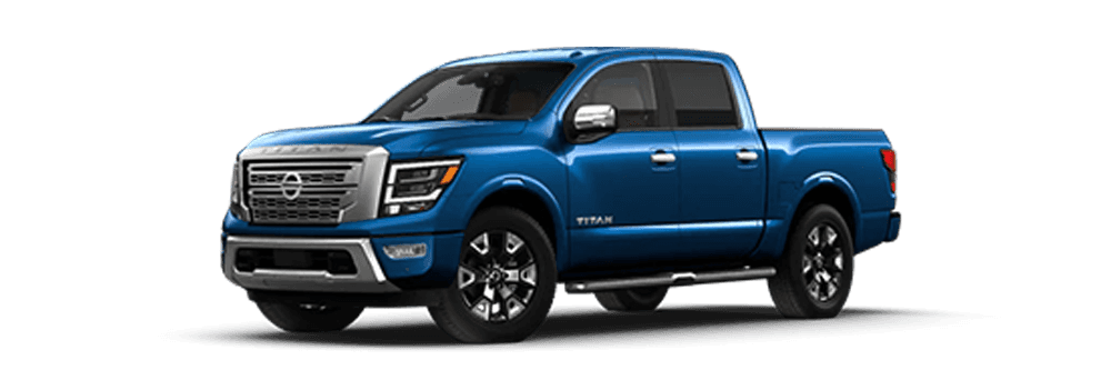Deep Blue Pearl Metallic Nissan Truck