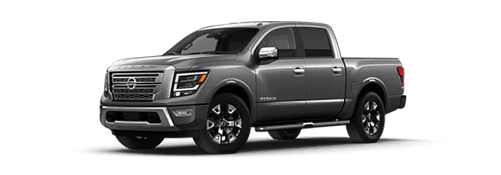 Gun Metallic Nissan Truck