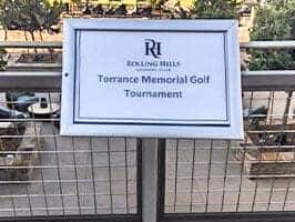 32ND ANNUAL TORRANCE MEMORIAL GOLF TOURNAMENT