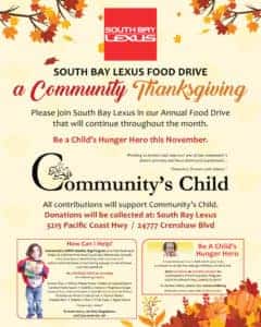 4TH ANNUAL FOOD DRIVE