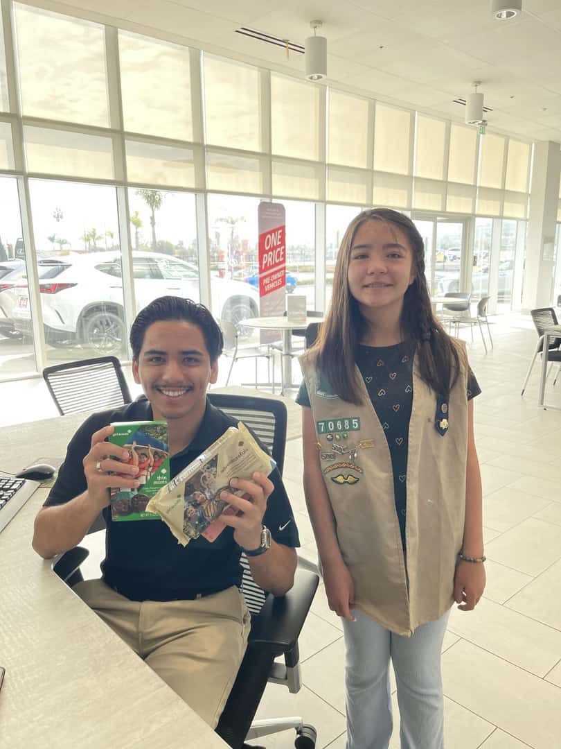 Annual Girl Scout Cookie Sale