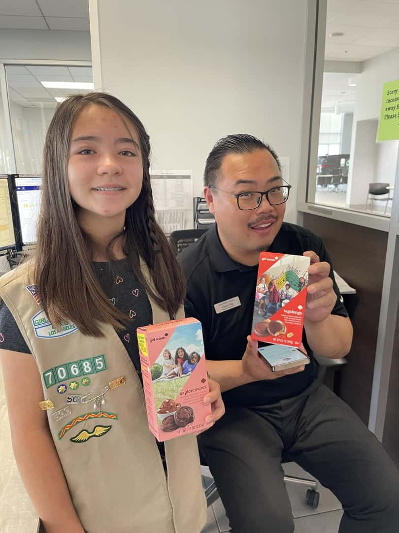 Annual Girl Scout Cookie Sale