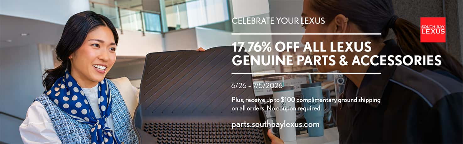 Lexus Parts & Accessories Offer
