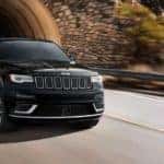 2019 Jeep Grand Cherokee on the road