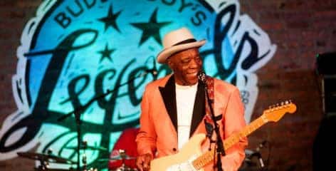 Buddy Guy on stage at Buddy Guy's Legends