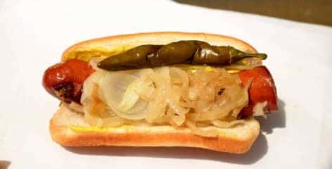 polish sausage from Jim's Original