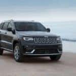 2019 Jeep Grand Cherokee on beach