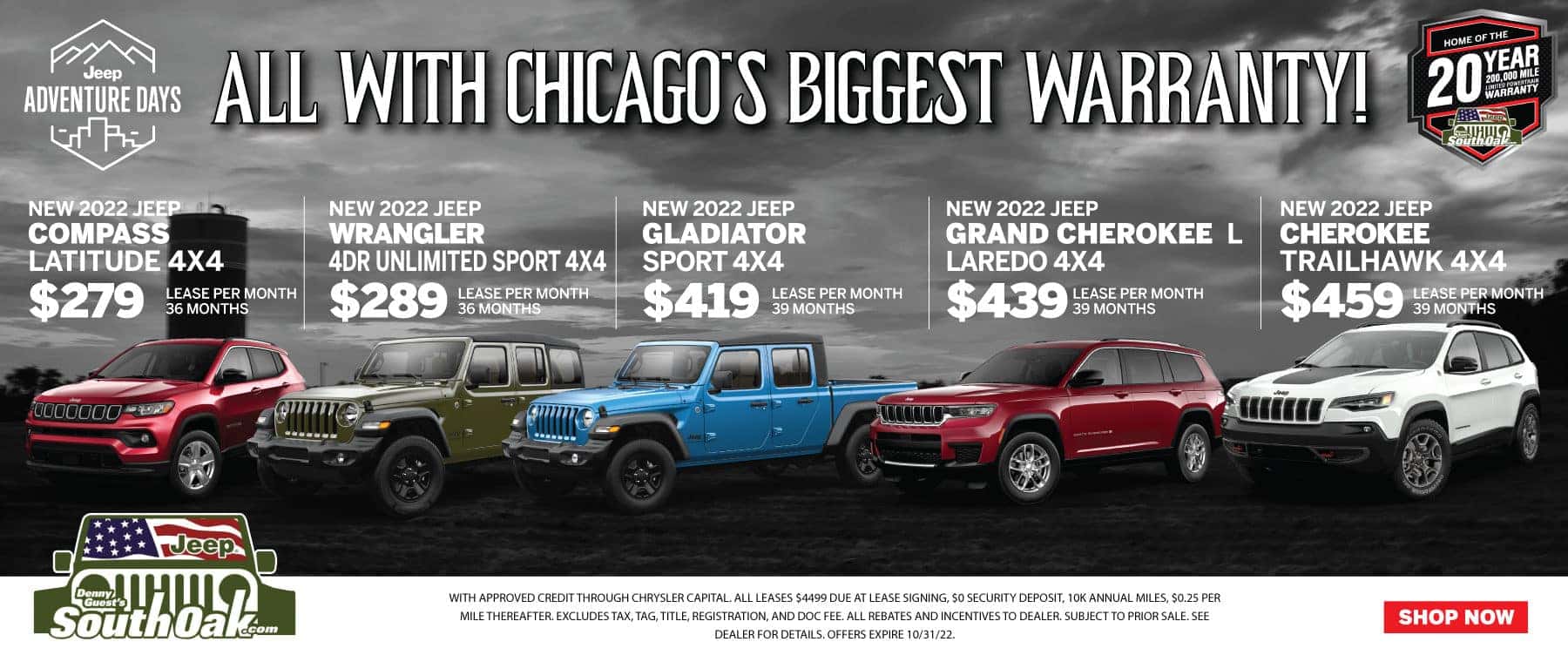 South Oak Jeep Dealership Dodge Cars & SUVs RAM Trucks Chrysler