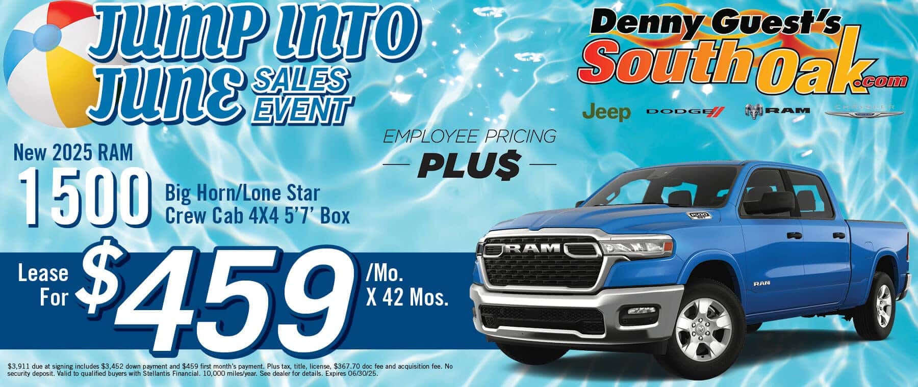 2025 Ram 1500 Offer | South Oak JDRC
