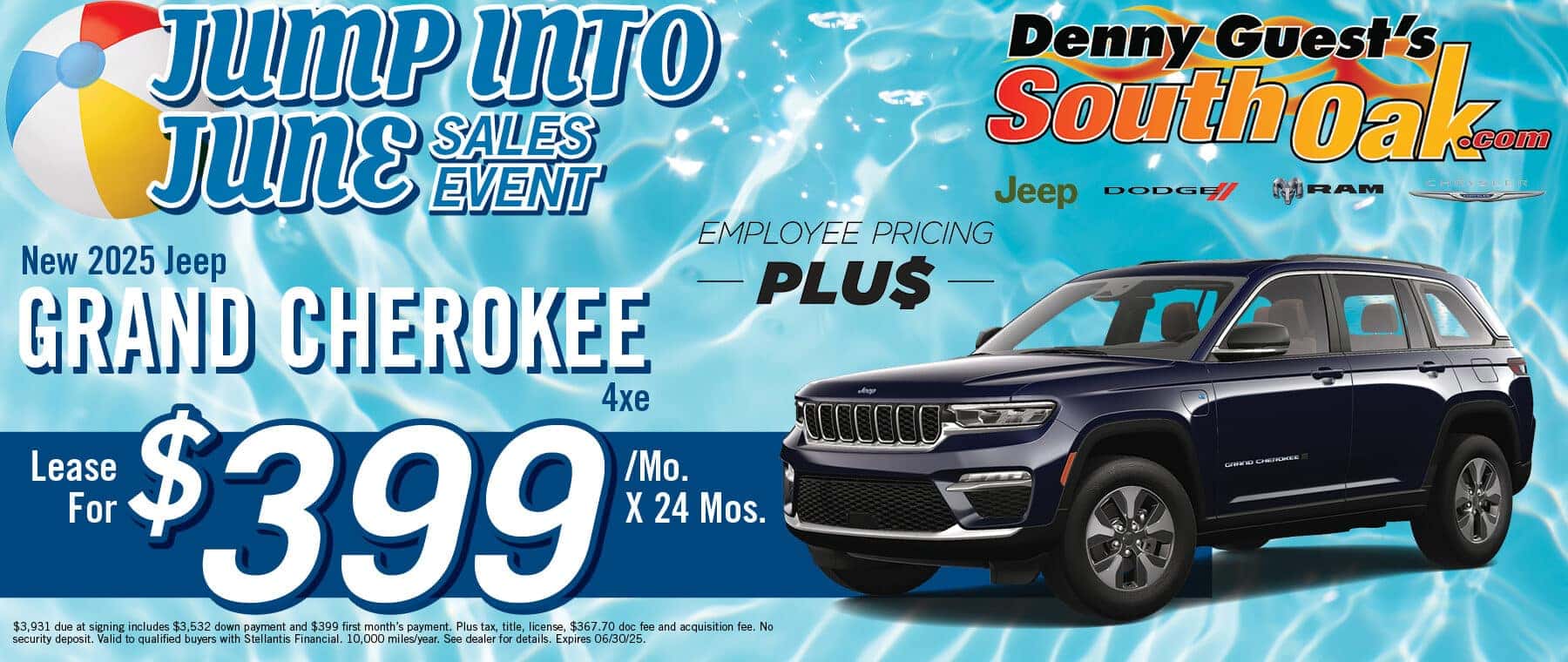 2025 Jeep Grand Cherokee Offer | South Oak JDRC