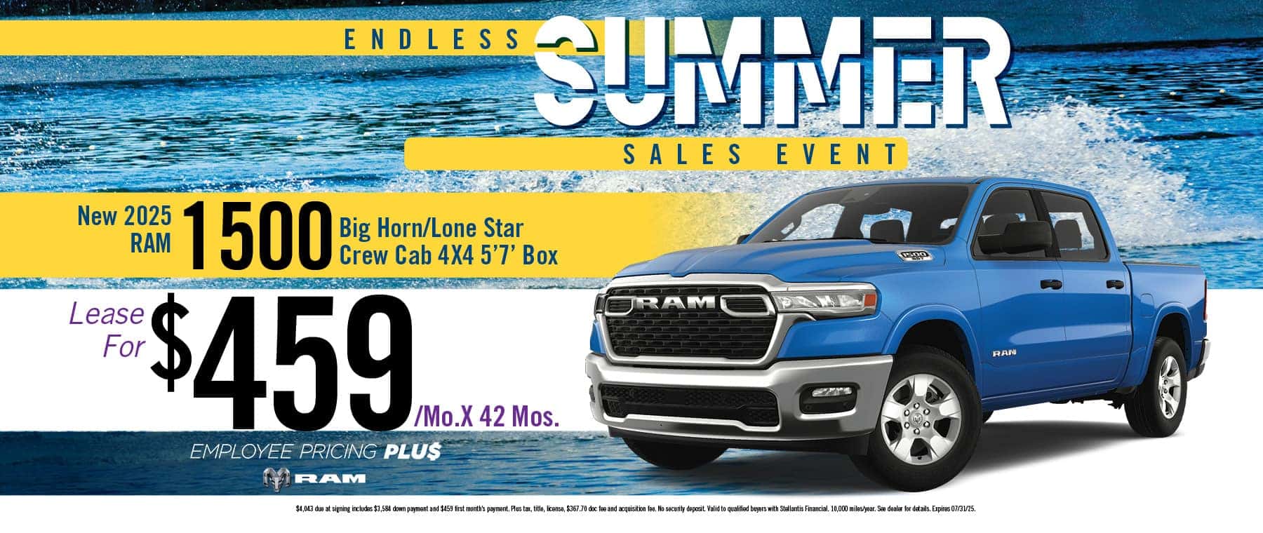 2025 Ram 1500 Offer | South Oak JDRC