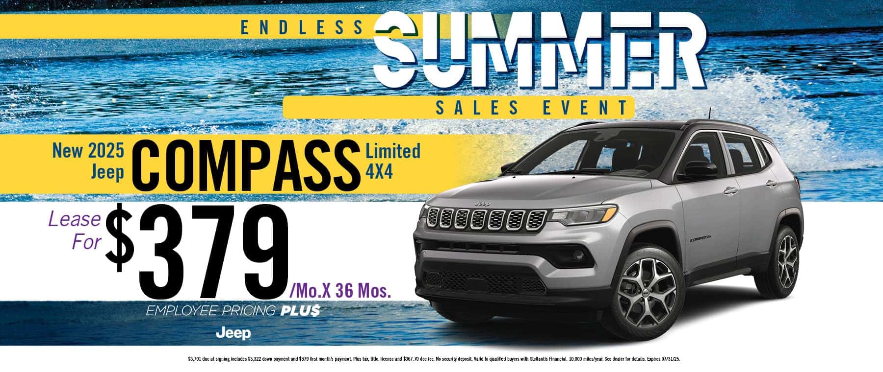2025 Jeep Compass Offer | South Oak JDRC