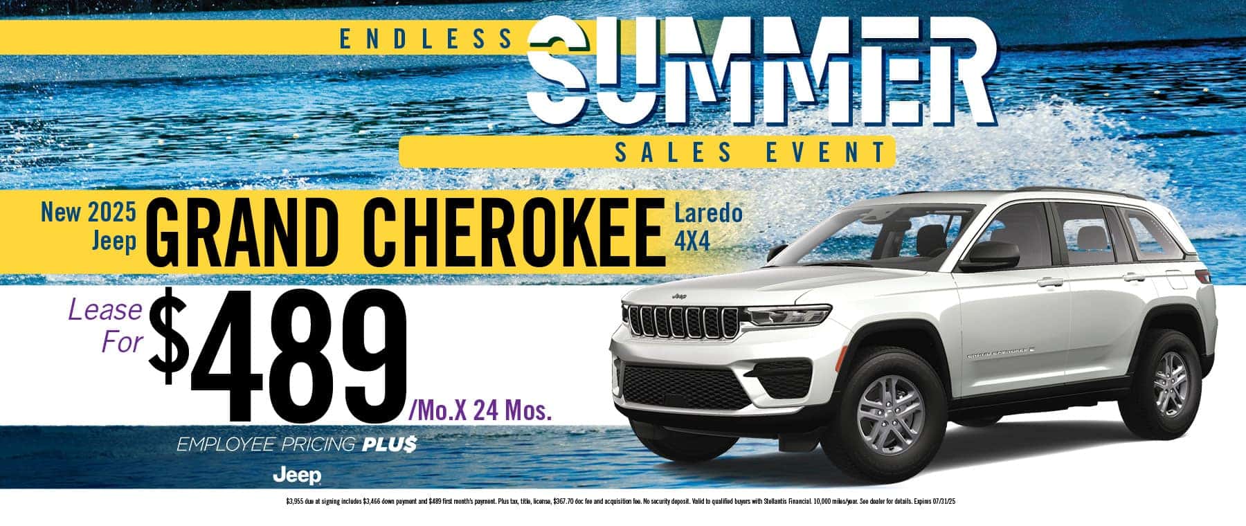 2025 Jeep Grand Cherokee Offer | South Oak JDRC