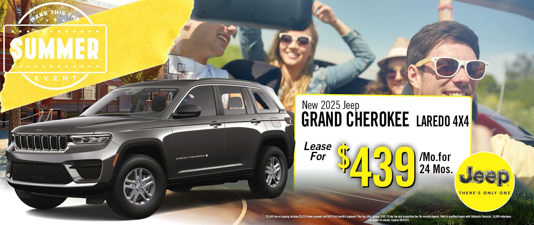 2025 Jeep Grand Cherokee Lease Offer | South Oak JDRC