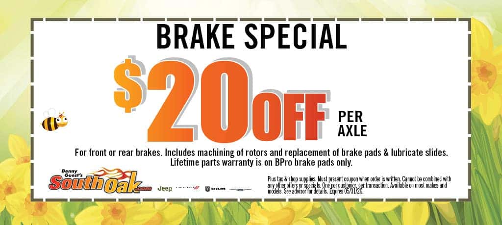 Brake Specail | South Oak