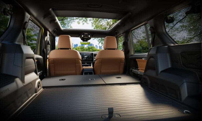 2026 Jeep Recon Interior Cargo Space Seats Down