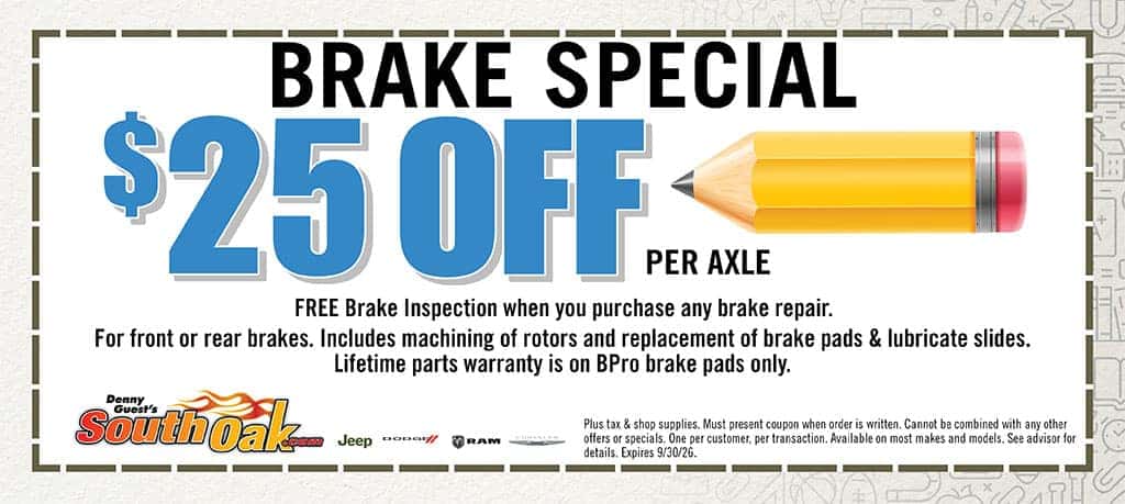 Brake Specail | South Oak