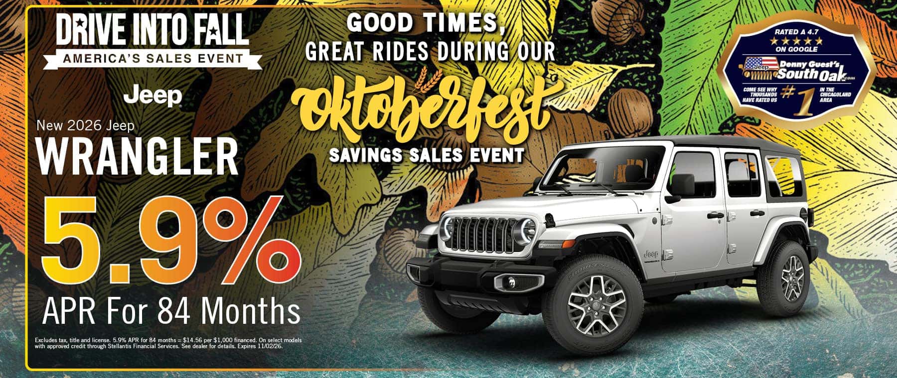 2026 Jeep Wrangler  Offer | South Oak JDRC