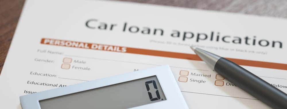 Bad Credit Auto Loan Application