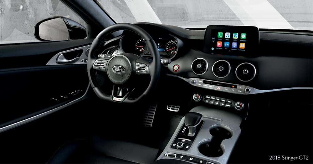 2019 Kia Stinger Black Interior