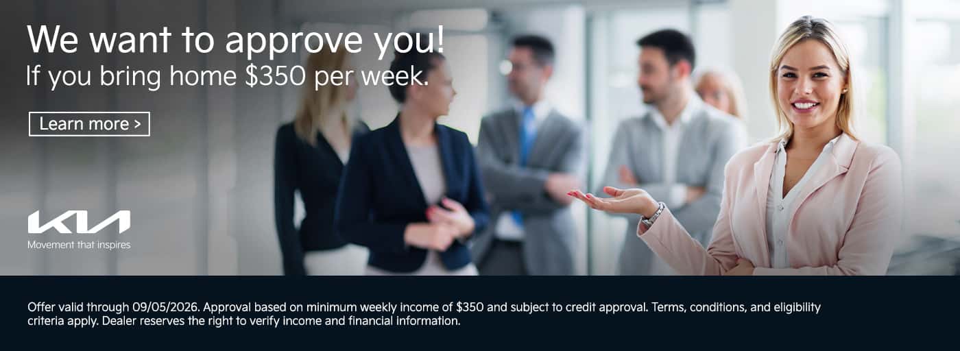 we want to approve you