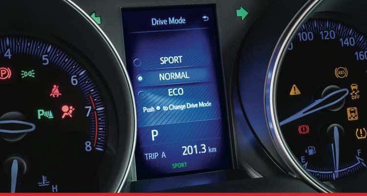 Yaris hybrid eco deals mode