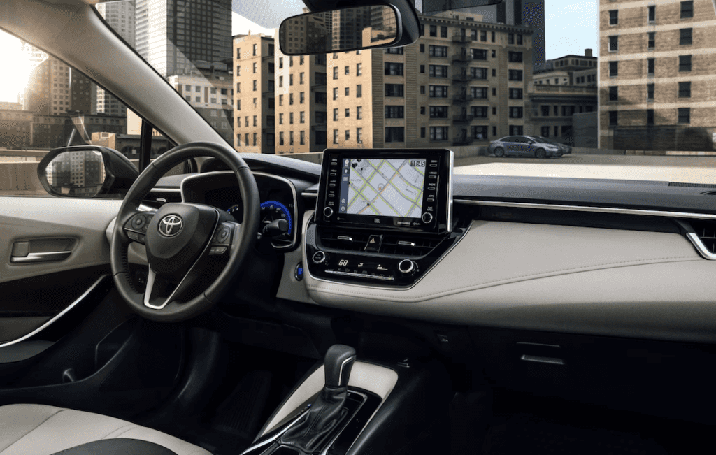 What we love about the 2022 Toyota Corolla Interior Toyota of Orlando